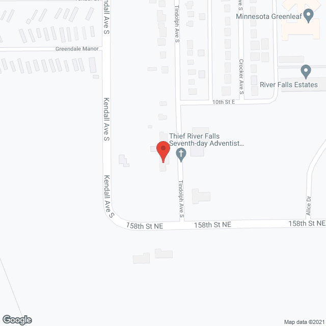 Edgewood Home in google map