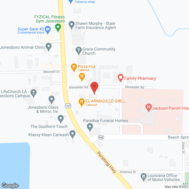Jackson Parish Home Health in google map