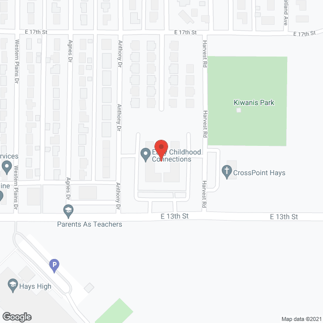 Hays Medical Ctr Home Health in google map