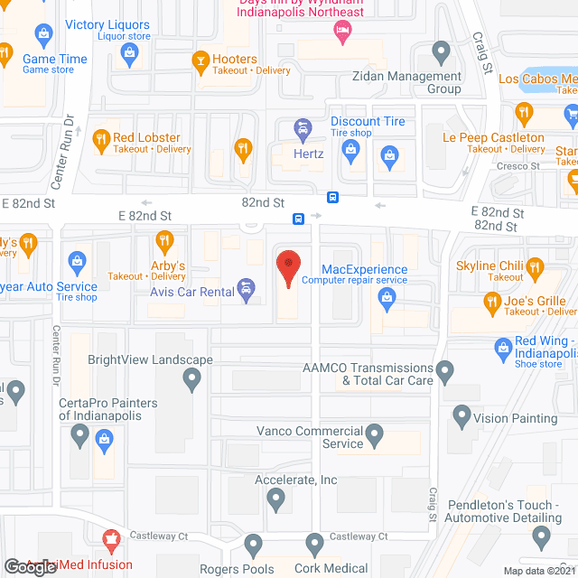 Home Care Alternatives in google map