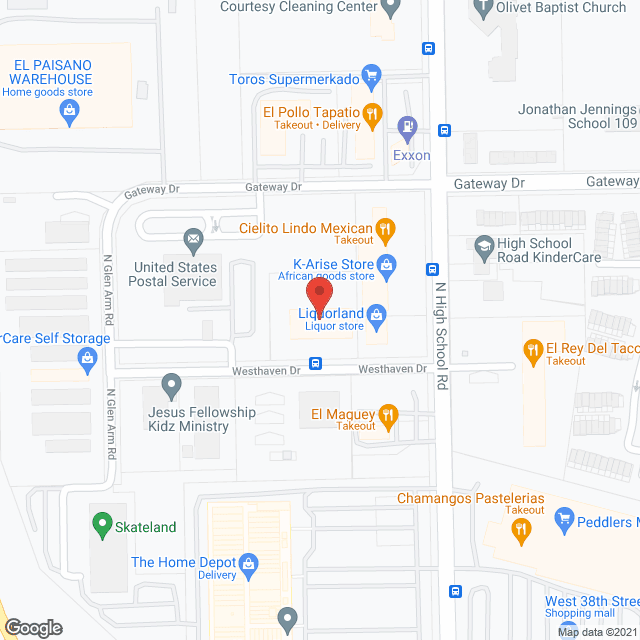 Allied Home Care in google map