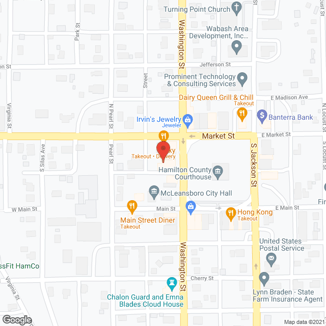Hamilton Memorial Home Health in google map