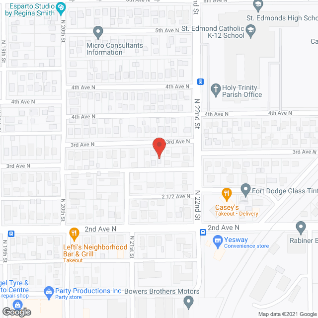 North Central Home Care in google map