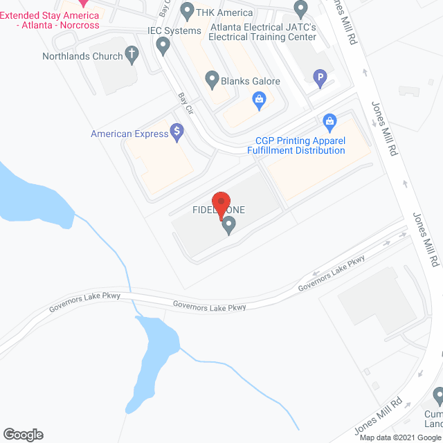 Visiting Nurse Health System in google map