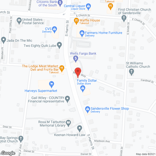 University Home Health Svc in google map