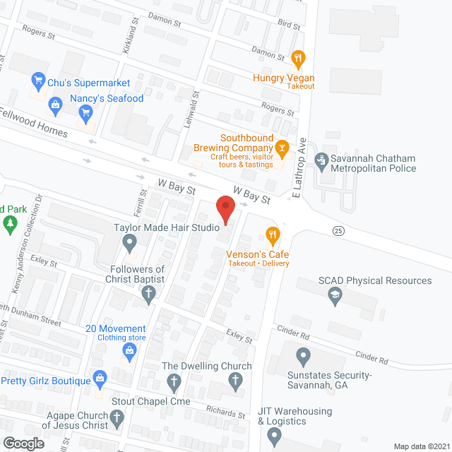 Port City Inc in google map