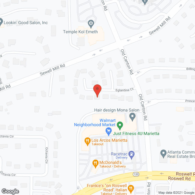 Atlanta Home Care Inc in google map