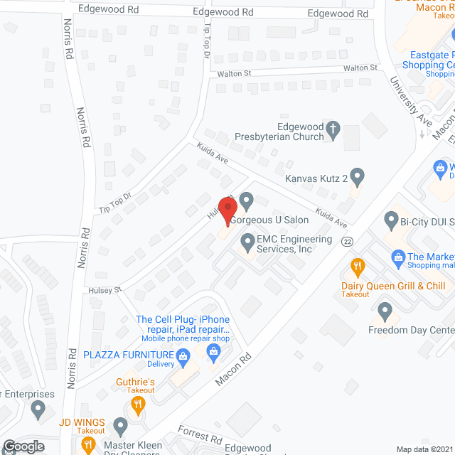 Comfort Keepers in google map