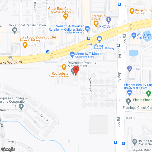 Advanced Therapy Ctr in google map