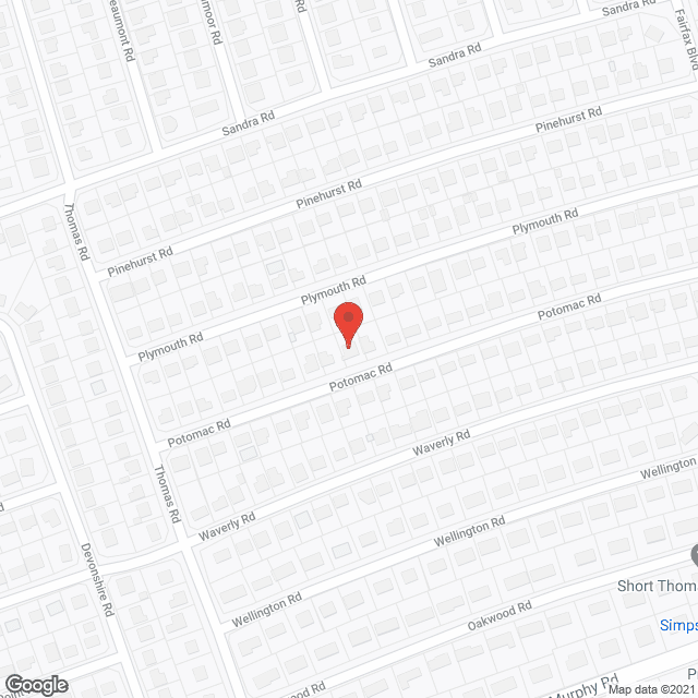 Fairfax Neighborhood Home in google map