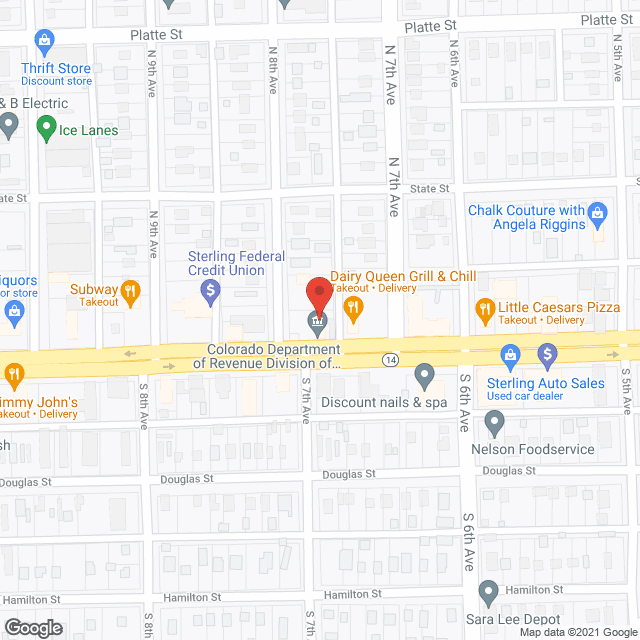 Sterling Med Care Home Health in google map