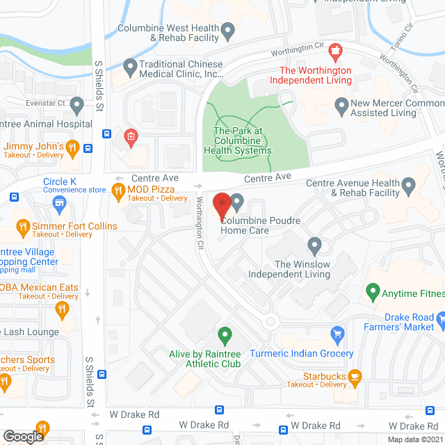 Poudre Infusion Therapy in google map