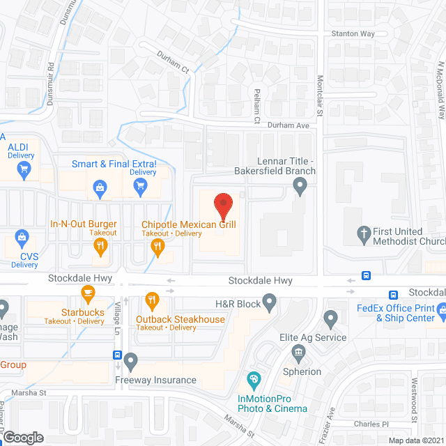 Optimal Hospice Care in google map
