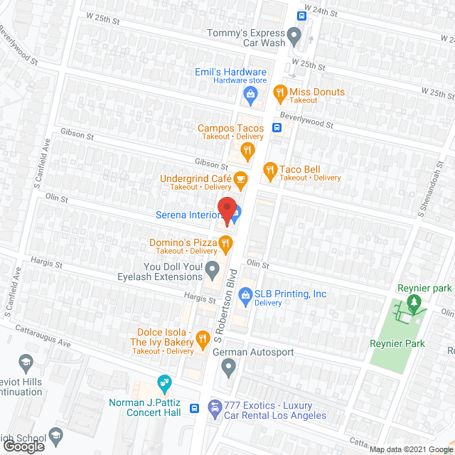 Los Angeles Home Health Care in google map