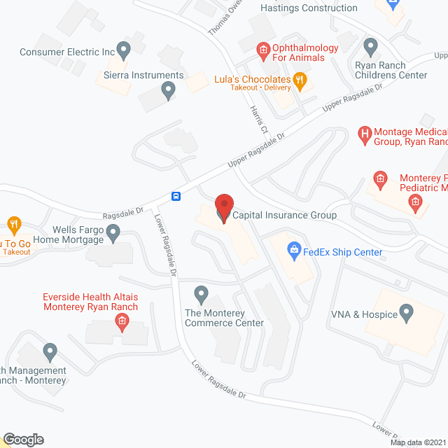 Apria Healthcare in google map