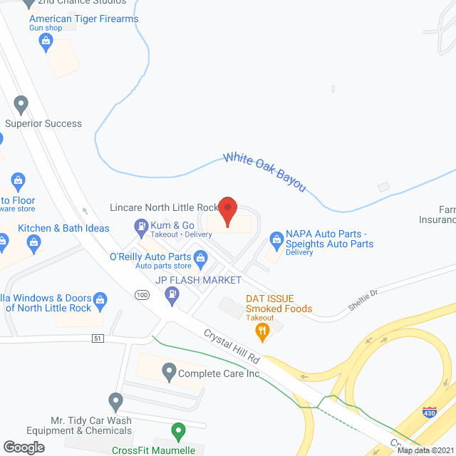 Home Care Professionals of Arkansas, Inc. in google map