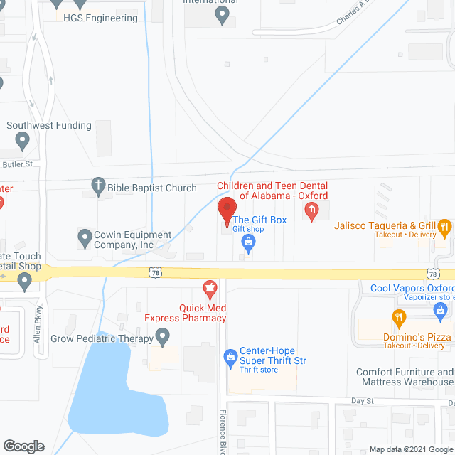 Riverview Home Health Svc in google map
