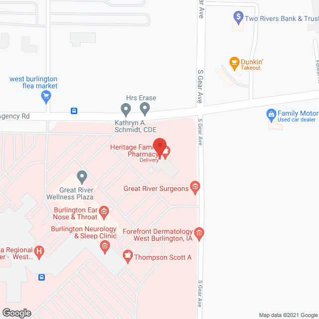 Great River Medical Ctr in google map