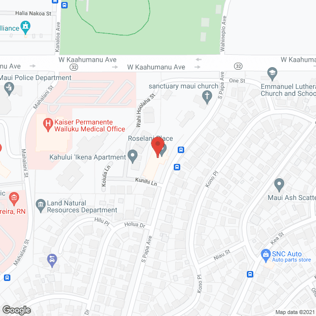 Roselani Place Assisted Living in google map