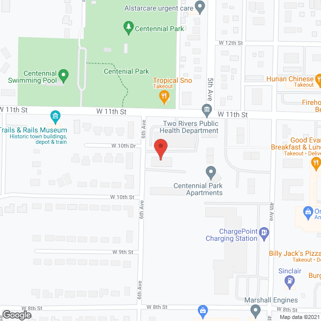 Cimarron Court in google map