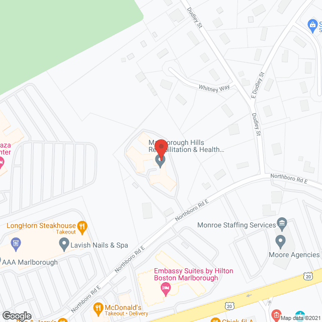 Marlborough Hills Healthcare Center in google map