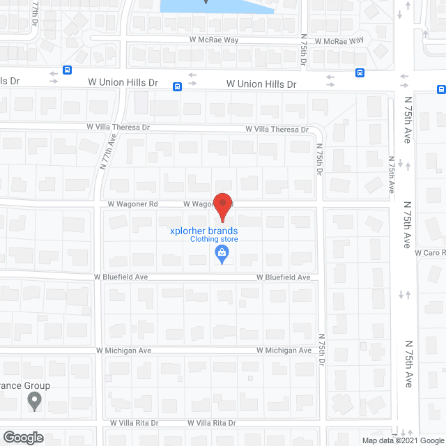 Adobe Residential Care in google map