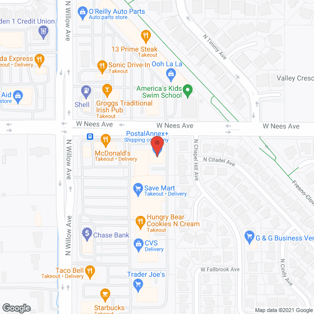 AngeliCare In-Home Companion Care in google map