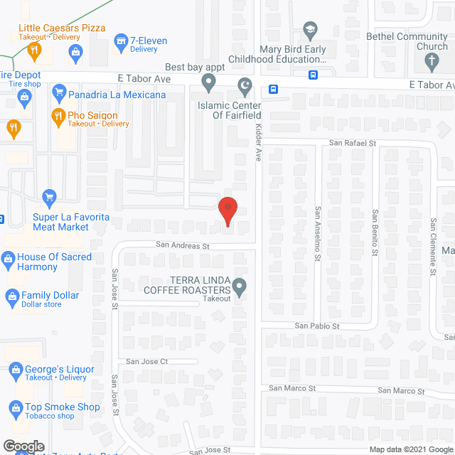 Molina Home Care for the Elderly in google map