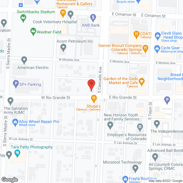Princeton Place in google map