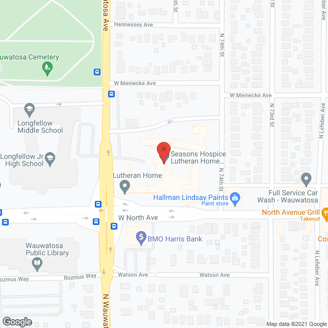 Lutheran Home Memory Care in google map