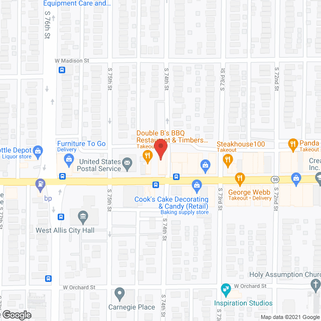 West Park Place, S.C.S. in google map
