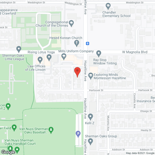 Toluca Lake Manor Senior Assisted Living II LLC in google map