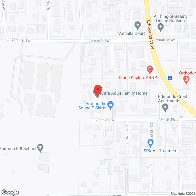 South Edmonds AFH in google map