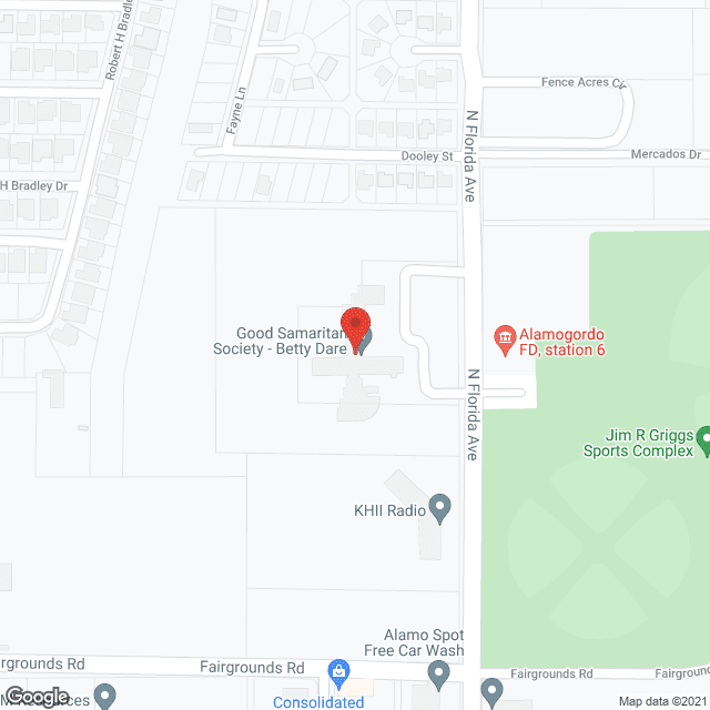 Betty Dare Good Samaritan Center in google map