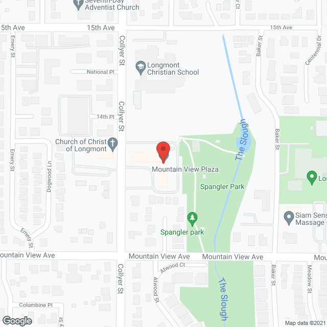 Mountain View Plaza in google map