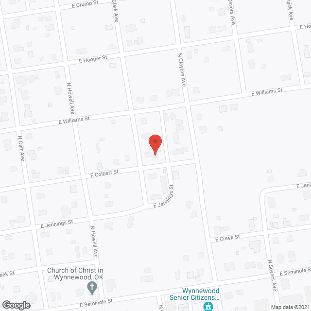 Wynnewood Public Housing Auth in google map