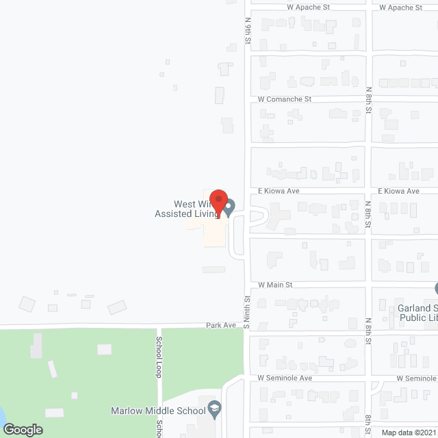 West Wind Assisted Living in google map