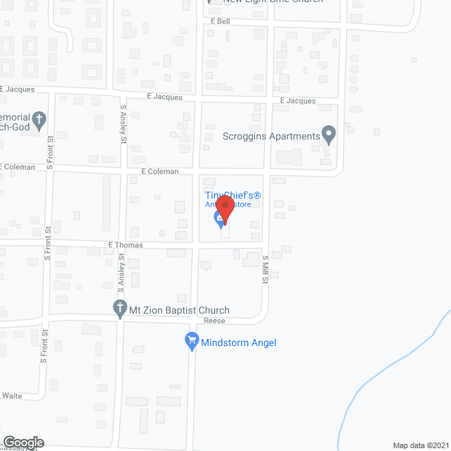 Benson's Nursing Home in google map