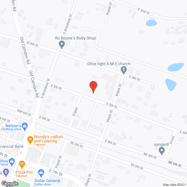 Smackover Nursing Home in google map