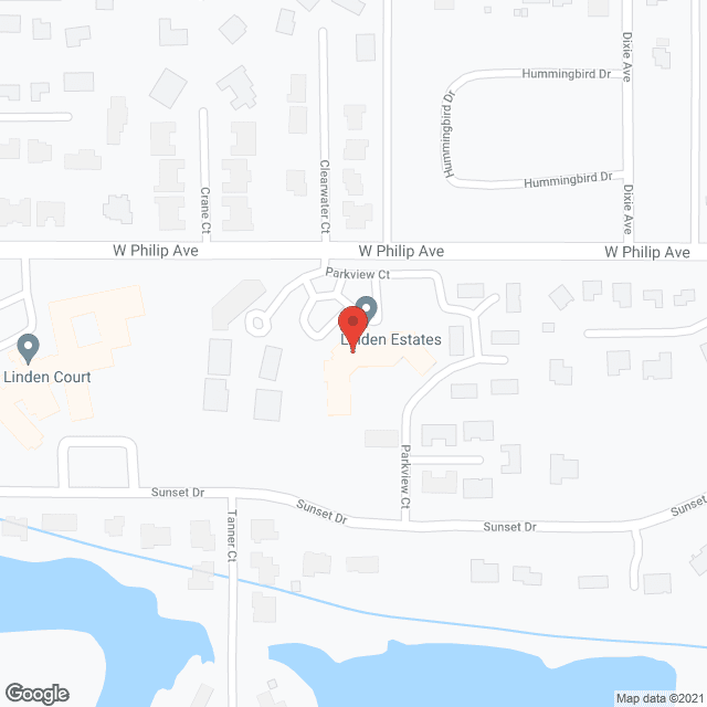 Linden Estates in google map