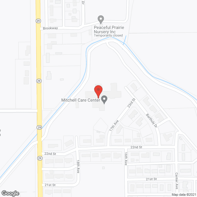 Mitchell Care Ctr in google map