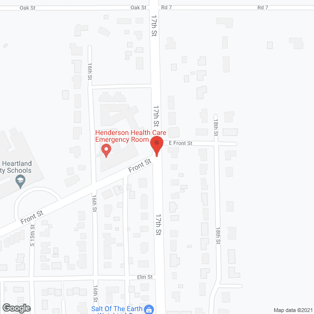 Henderson Nursing Home in google map