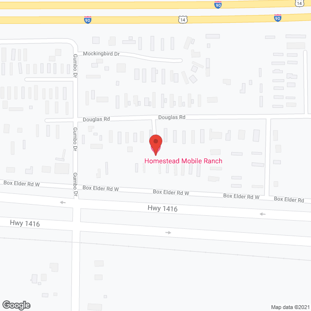Homestead Haven in google map