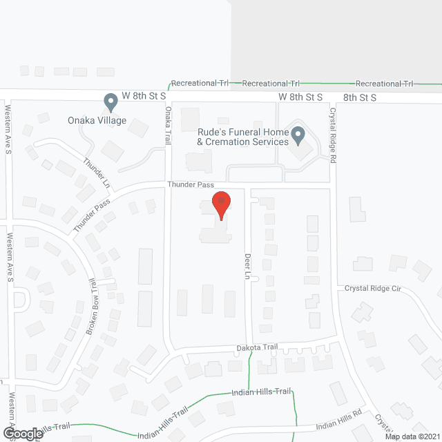 Arrowhead Apartments in google map