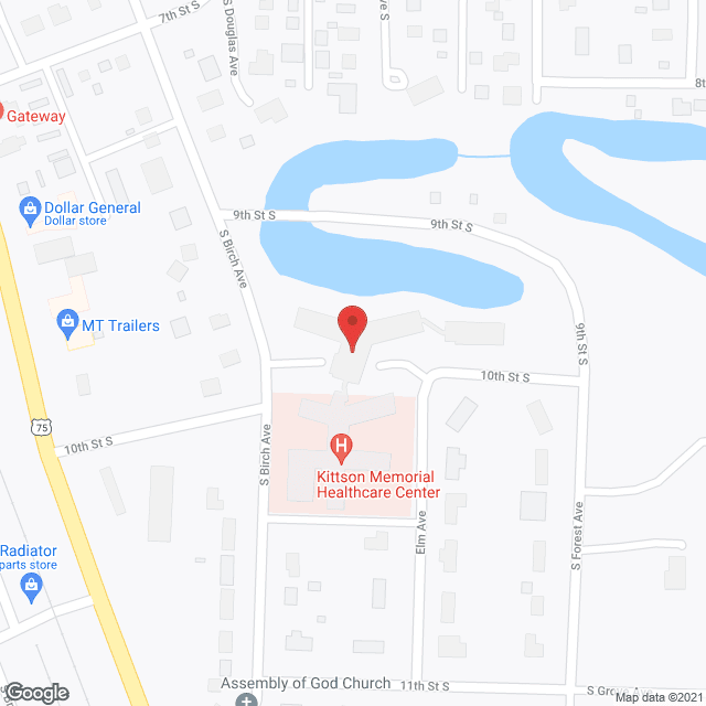 Kittson Memorial Healthcare in google map