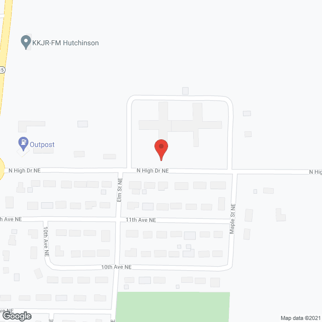 Burns Manor in google map