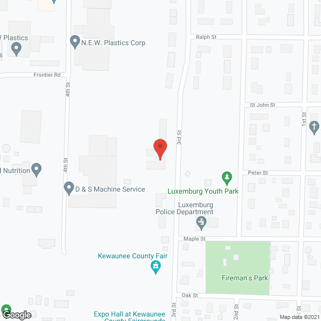 Oak Creek Assisted Living in google map