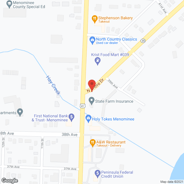 Crestview Adult Care Home in google map