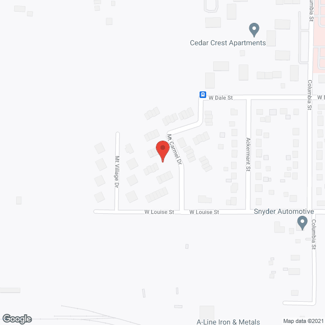 Mt Village Apartments in google map