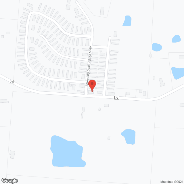 Spreading Oaks Village in google map